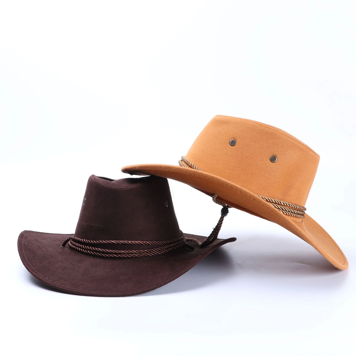 Western Outdoor Wide Brim Cowboy Hat 3