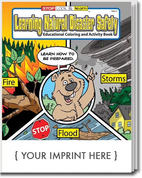 COLORING BOOK - Learning Natural Disaster Safety Coloring & Activity Book 2