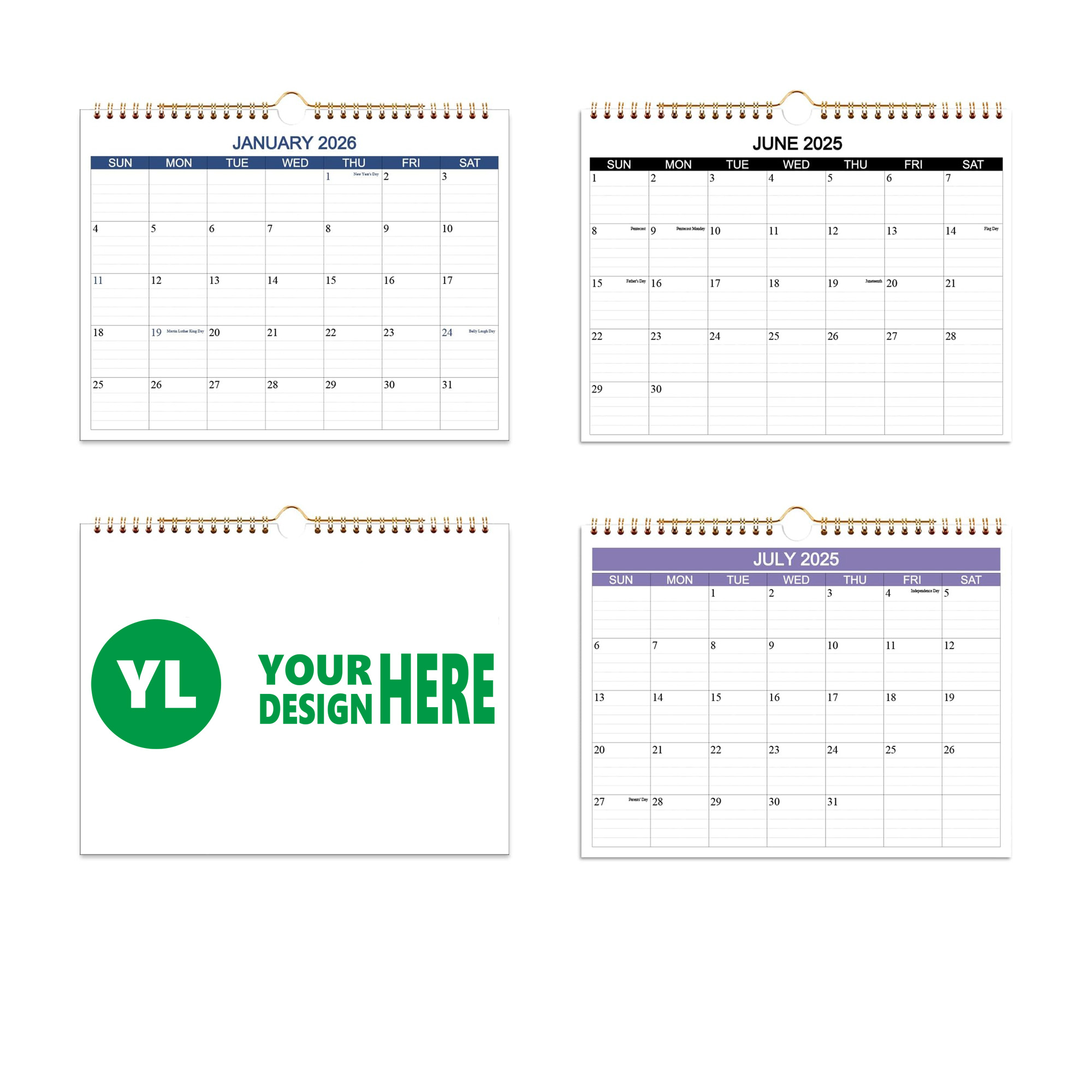 Months Calendar 2