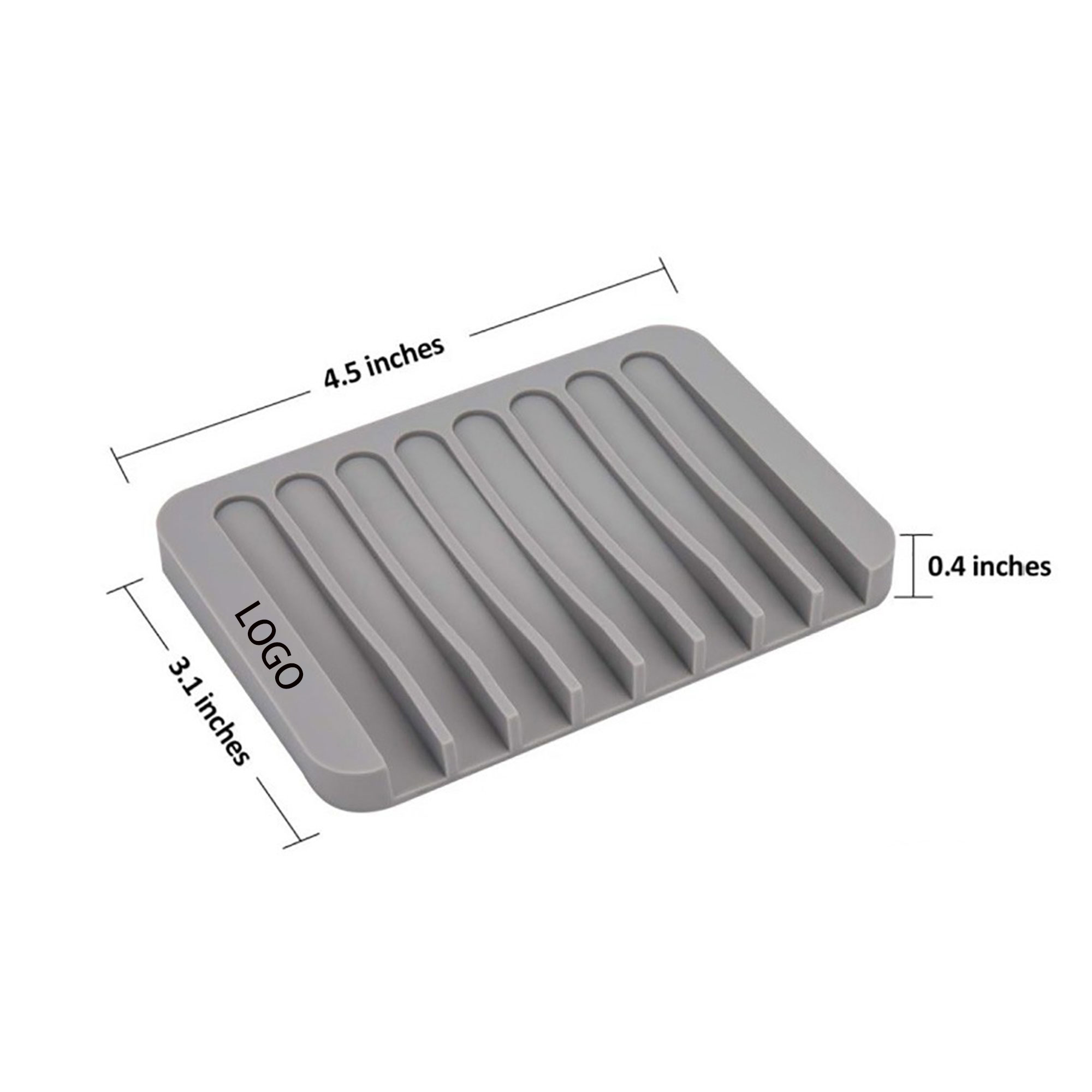 Silicone Bathroom Soap Shelving Saver Holder 7