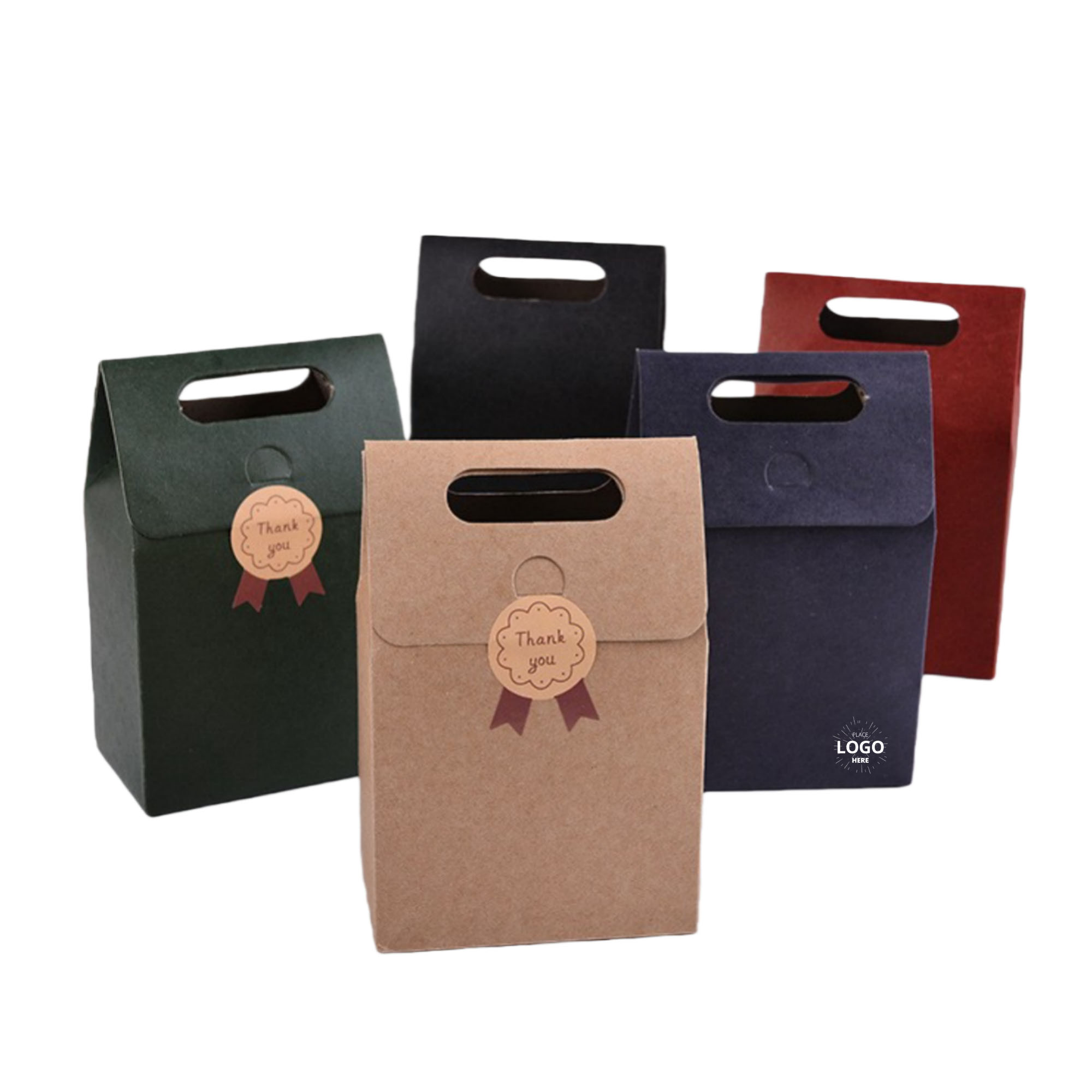 Vintage Customized Flap Gift Bags 2