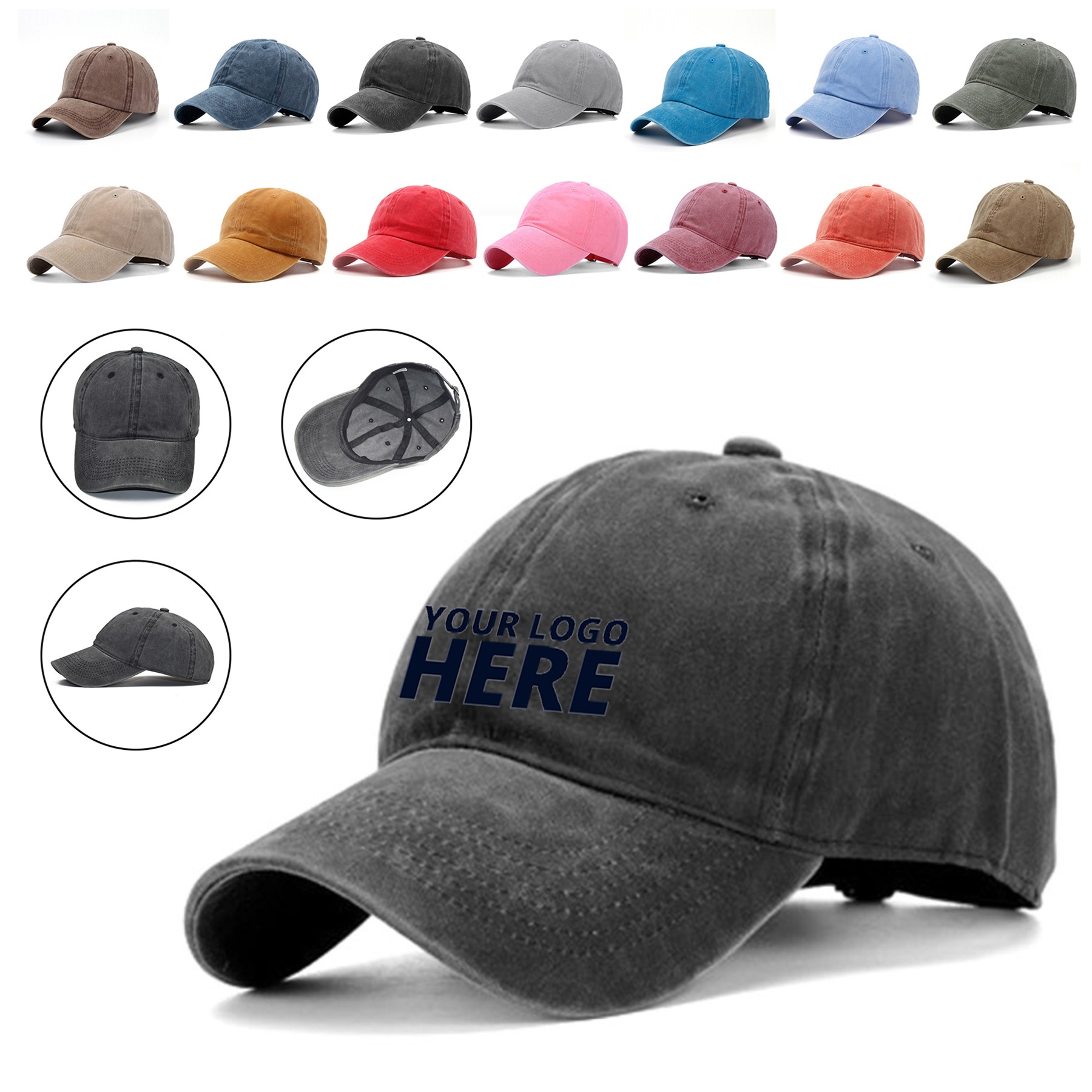 Low Profile Baseball Cap