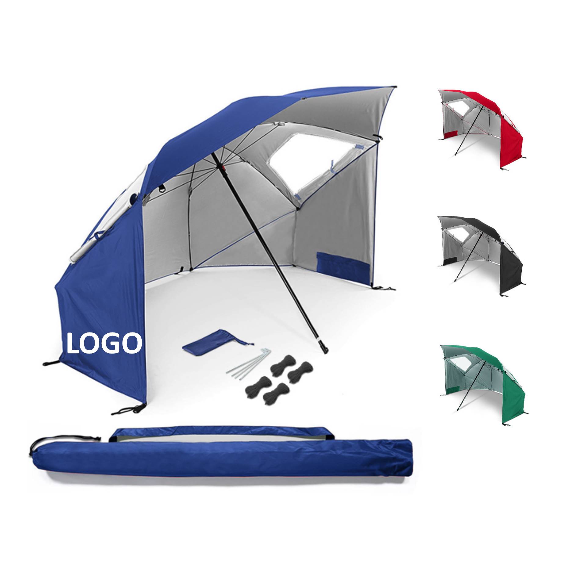 Portable Beach Umbrella Camping Fishing Tent 1