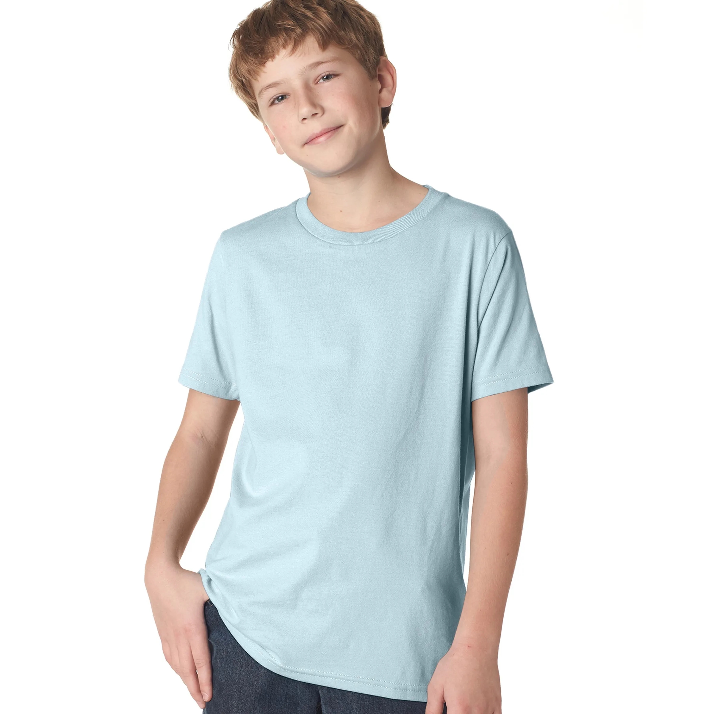 Next Level Youth Boys' Cotton Crew 23