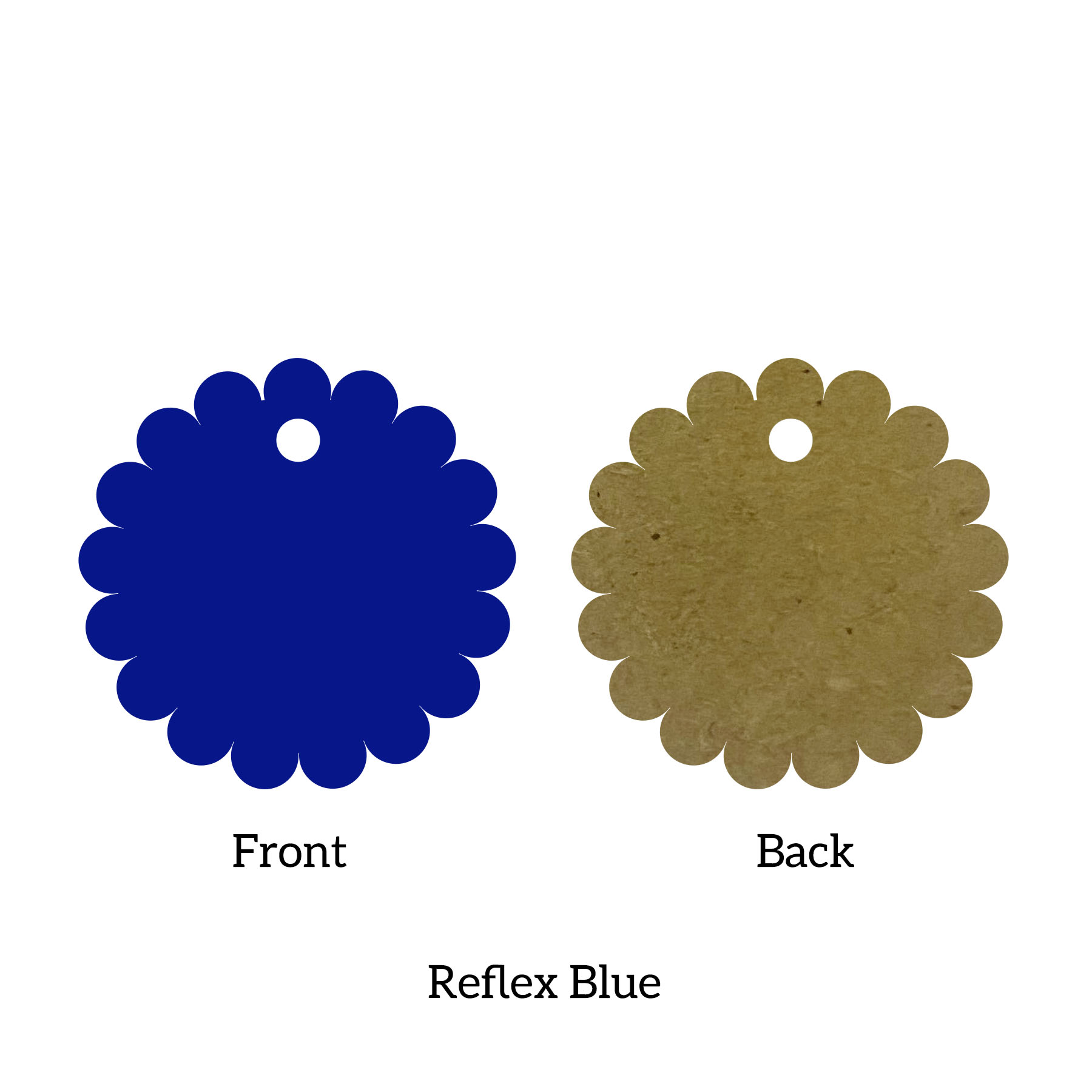 Free Shipping Solid Color Christmas Ornament - Flower 6