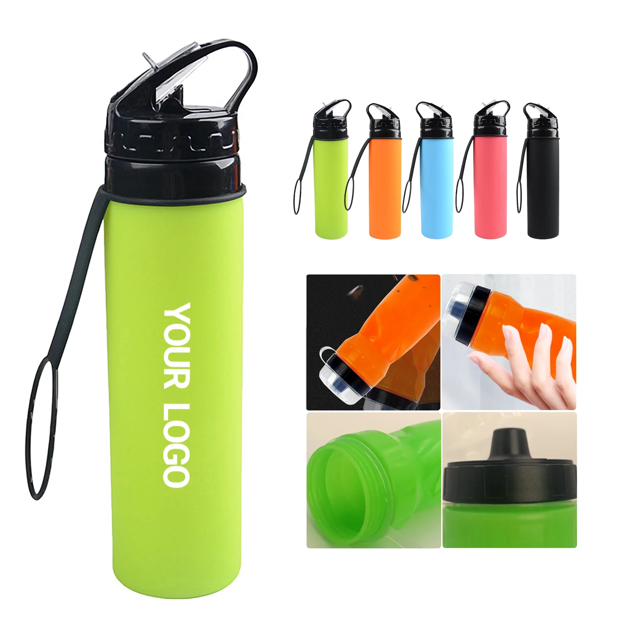 15 oz Sports Water Bottle Leak Proof Lightweight 2