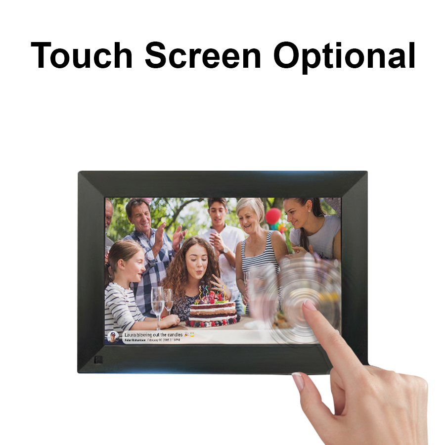 10" Wi-Fi Digital Picture Frame – App-Controlled, Remote Photo & Video Updates 30
