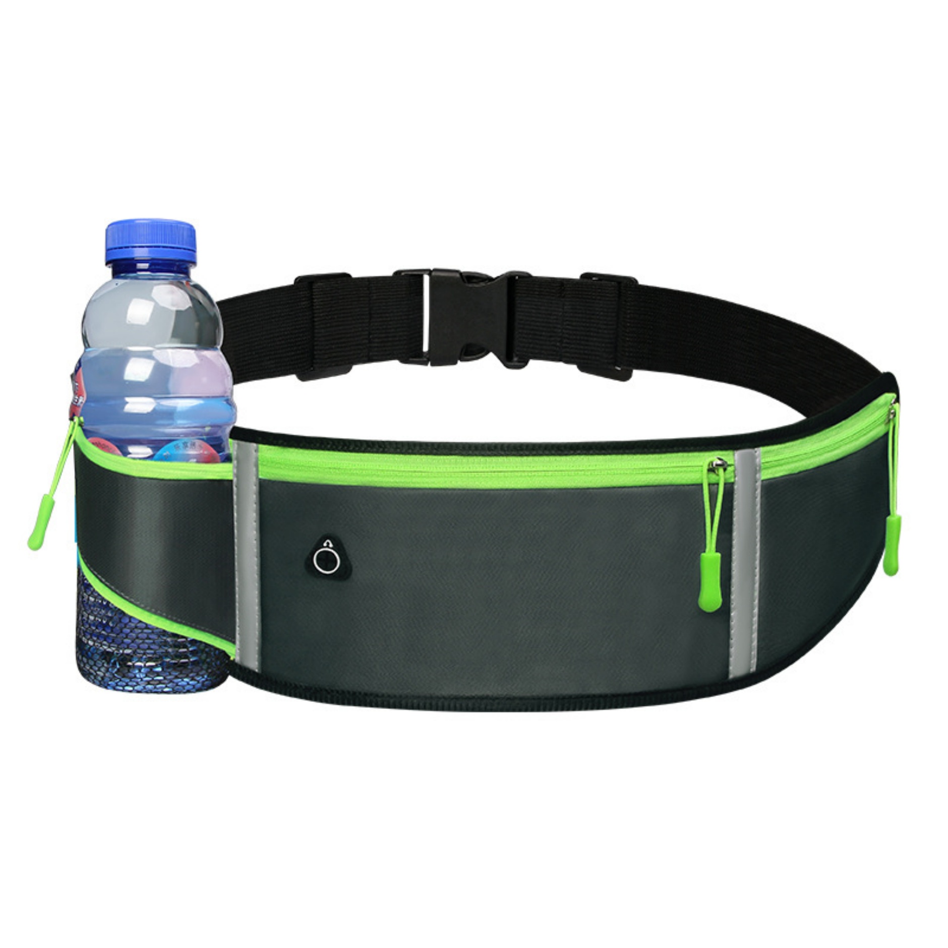 Running Waist Bag Fanny Pack Belt with Water Bottle Holder 5