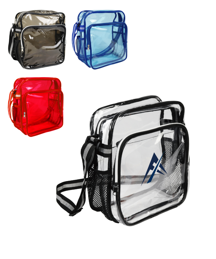 Union Printed - Eco Friendly Clear Crossbody Bag 1