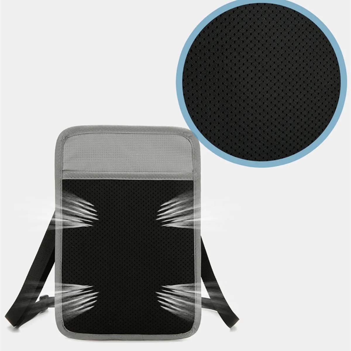 Travel Neck Wallet with RFID Blocking 2