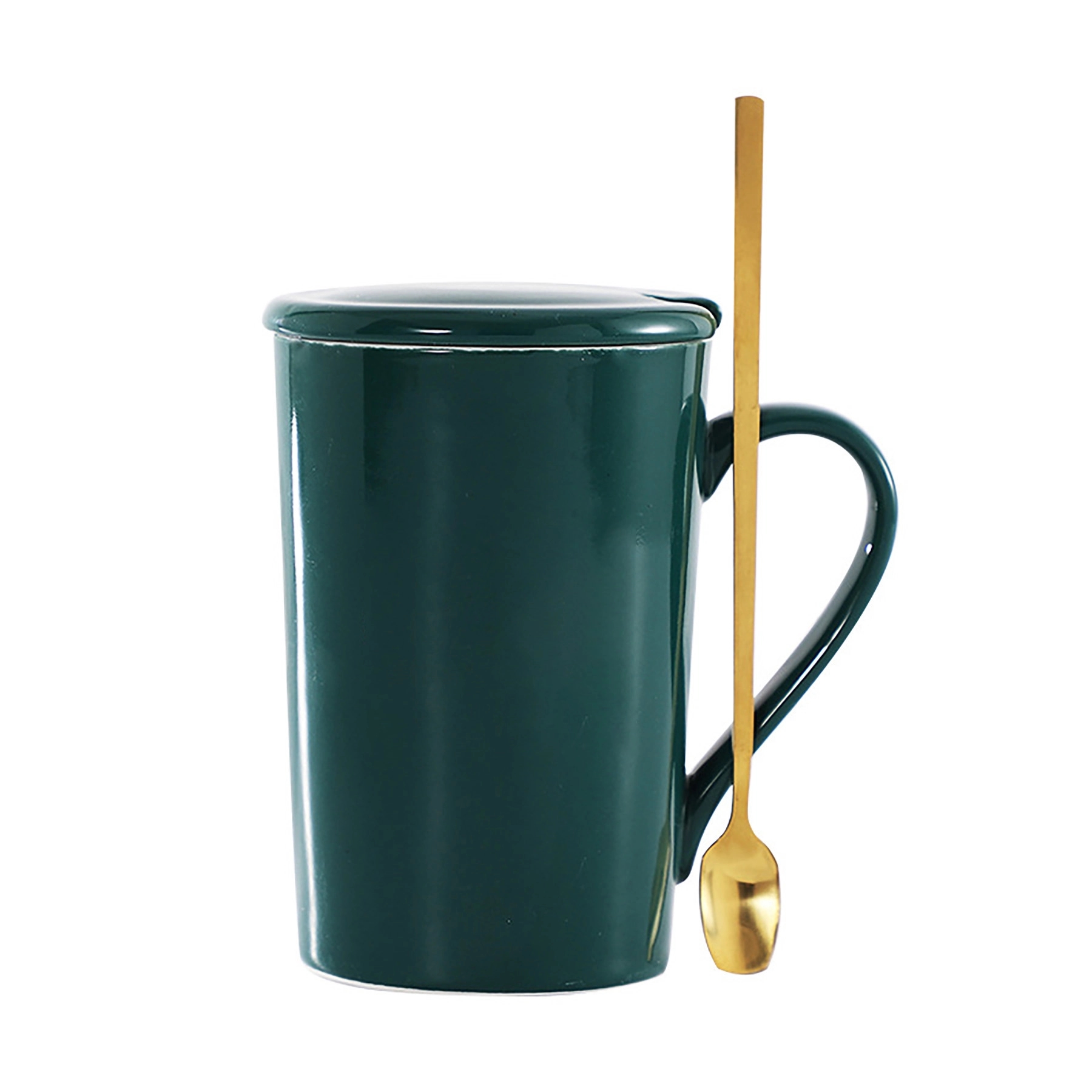 Ceramic Mug w/ Spoon 3