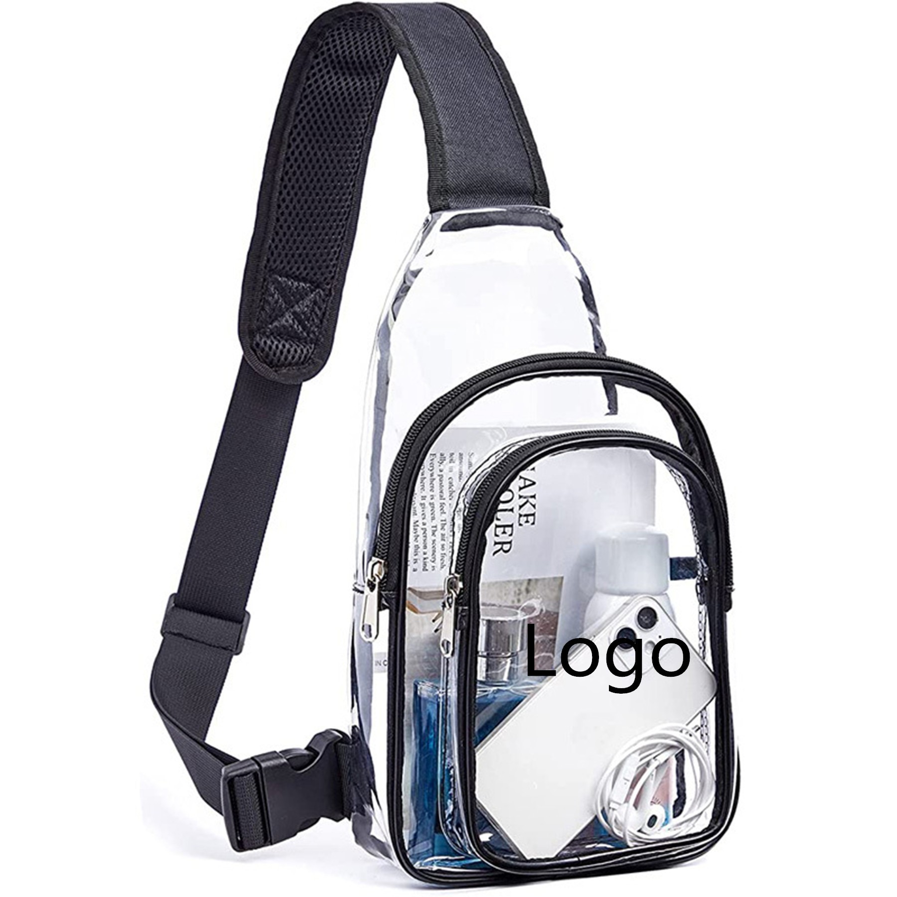 Clear Shoulder Crossbody Backpack