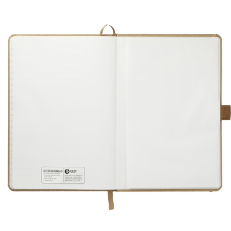 5.5" x 8.5" Washable Kraft Stone Bound Journal 31