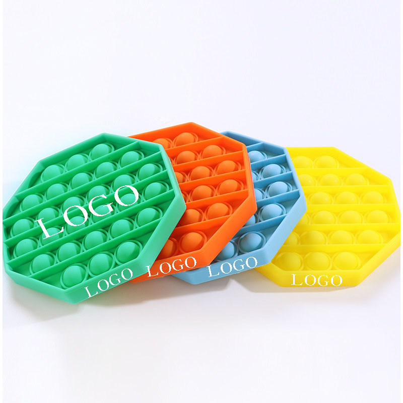 Silicone Bubble Pop Fidget Sensory Toys Stress Reliever for Kids and Adult 2