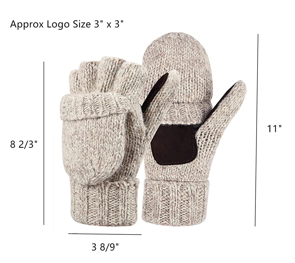 Wool Mittens Warm Glove 3