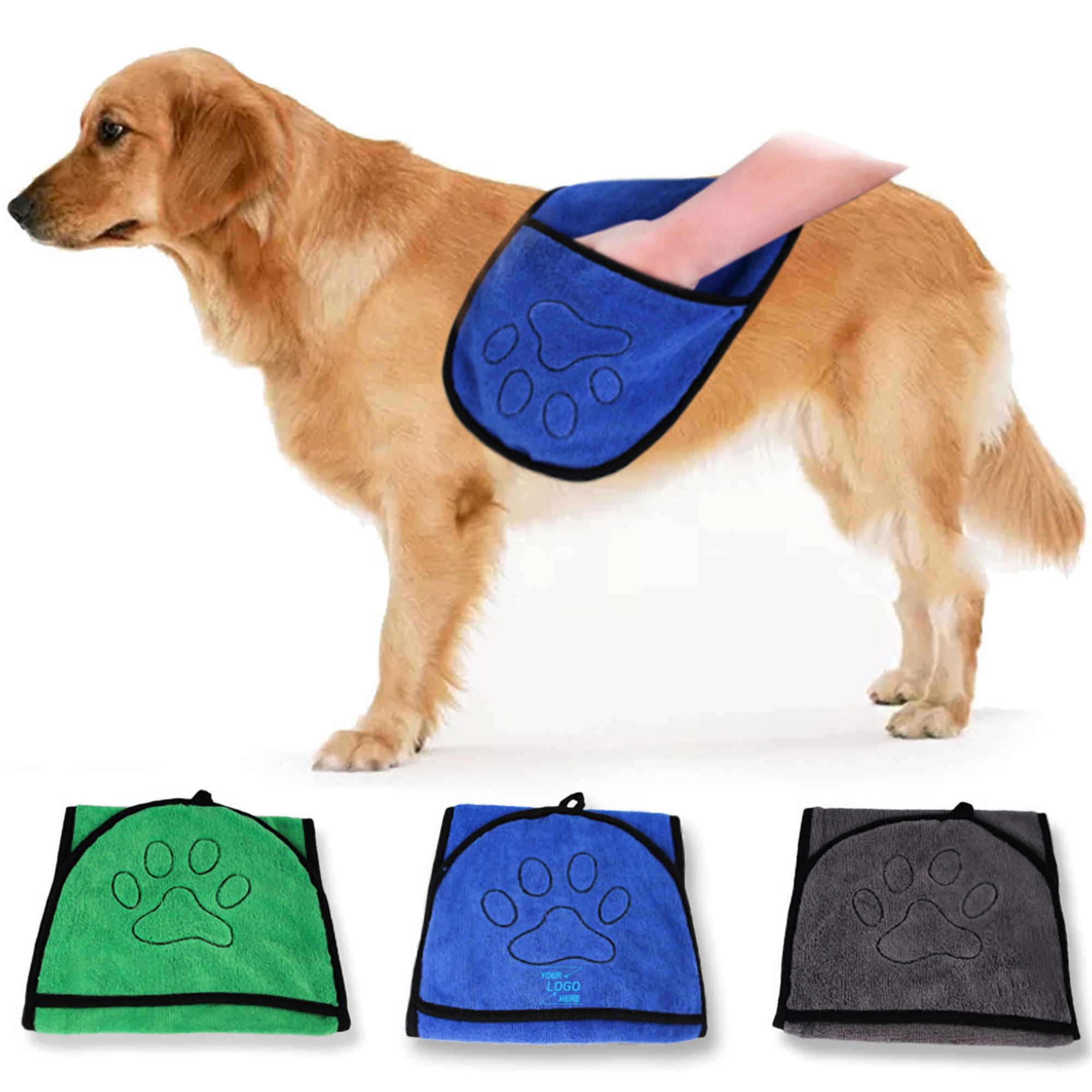 Absorbent Pet Glove Towel 2