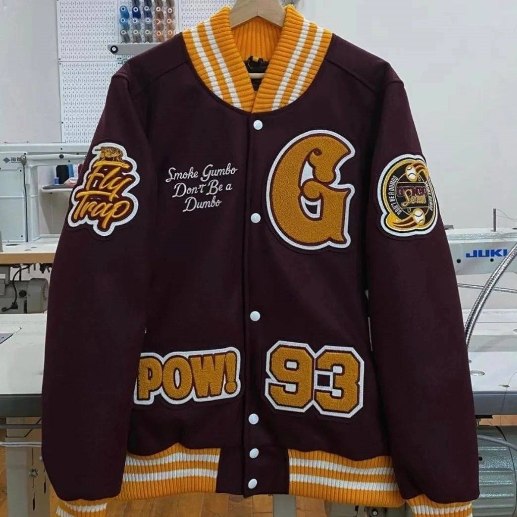 High-End Custom Genuine or Vegan Leather Varsity Letterman and Leather Jackets 34