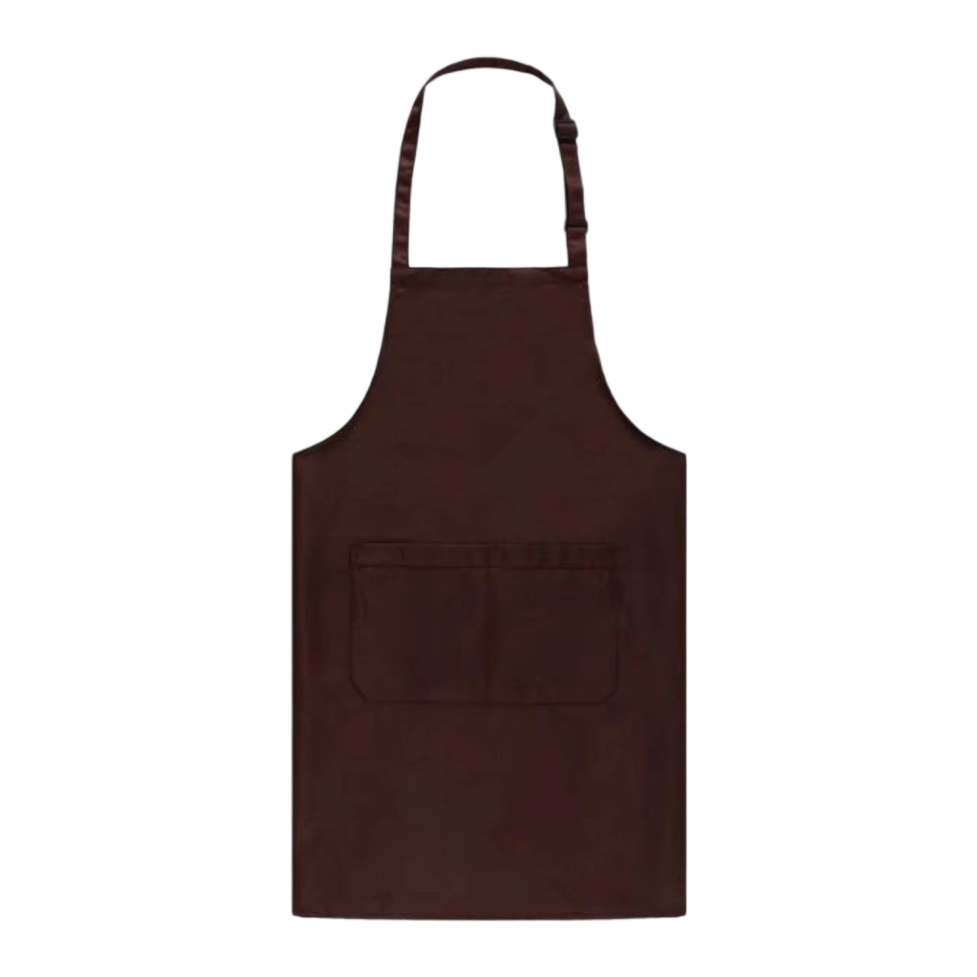 Polyester Chef Apron With Neck Strap 25.6" Length x 29.6" Width 10