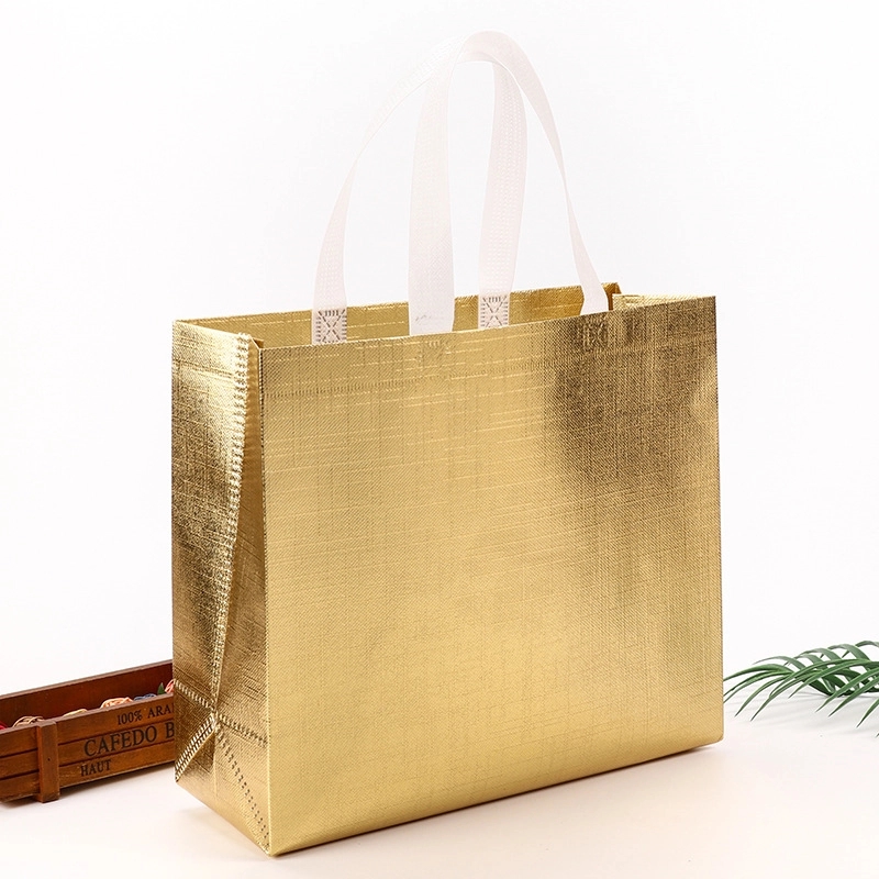 Custom Laser aluminized shopping Bags 6