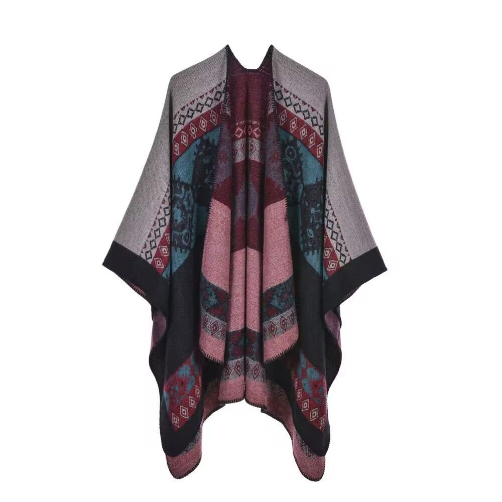Ethnic Style Comfortable Breathable Durable Cape 6