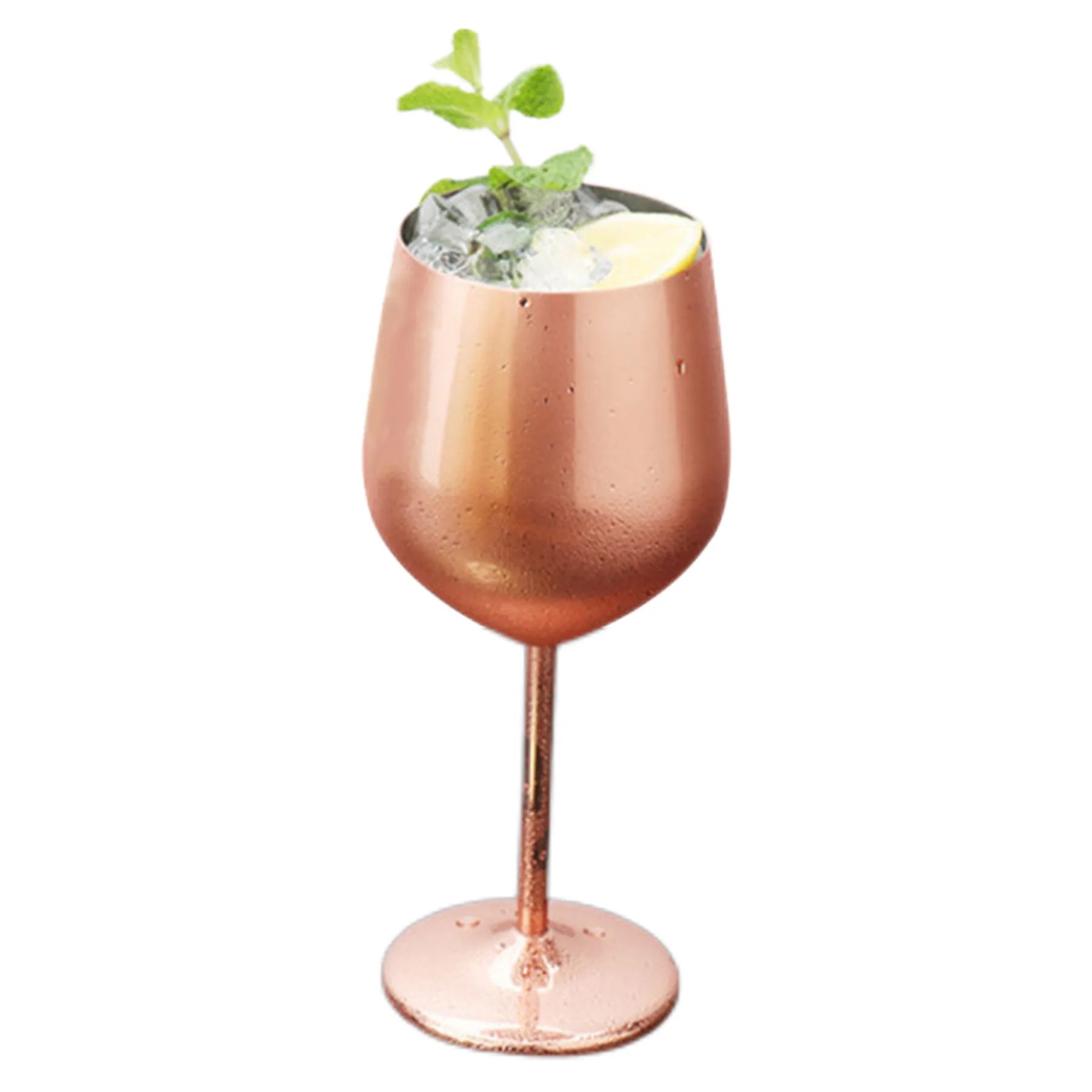 Stainless Steel Goblet Glass 2