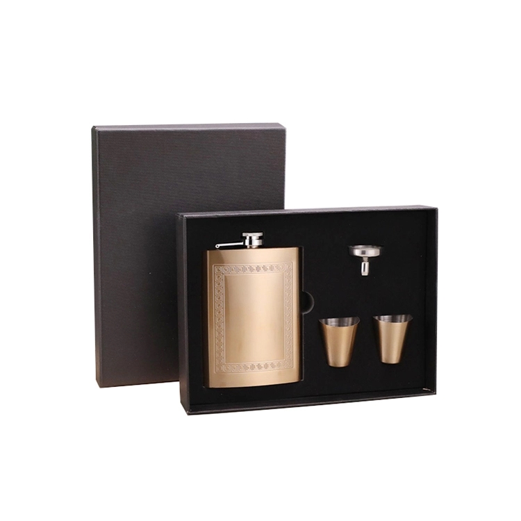 8oz Hip Flask Gift Set 7