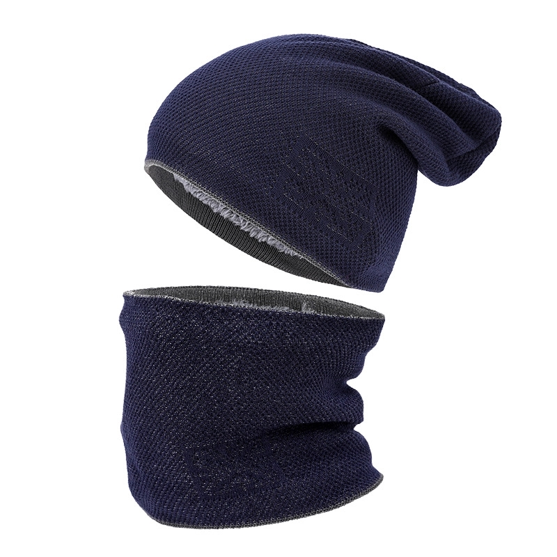 Custom Thick Fleece Lined Winter Hat & Scarf 6
