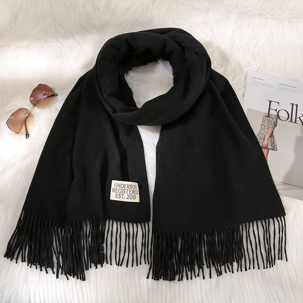 Winter Scarf With Tassel 6