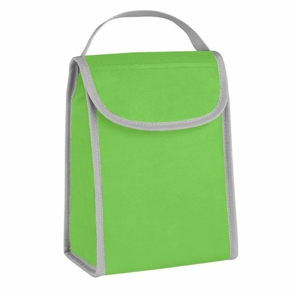 Folding Identification Insulated Lunch Bag 8