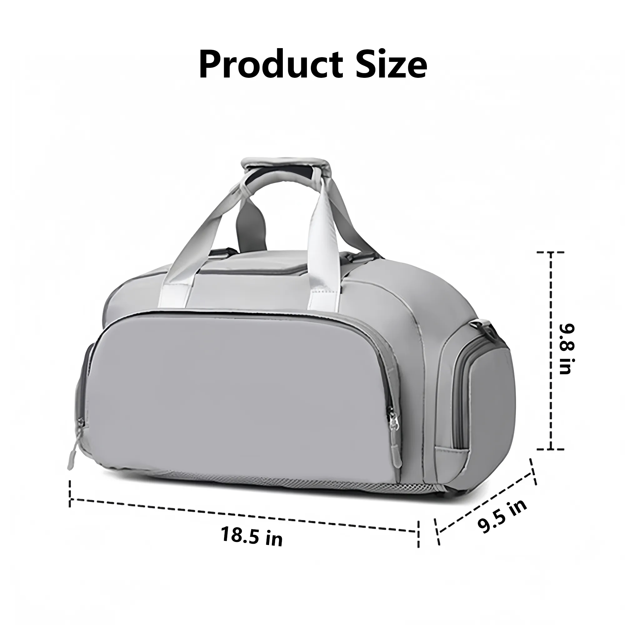 Dry-Wet Backpack With Shoe Compartment Free Shipping 7