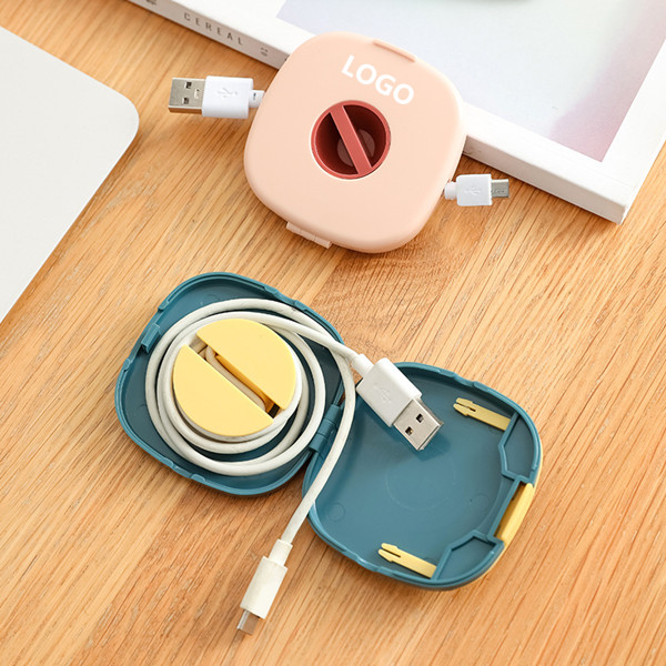 Headphone data cable storage 3