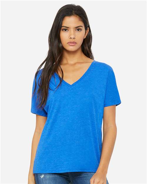 Women's Slouchy V-Neck Tee - 8815 20
