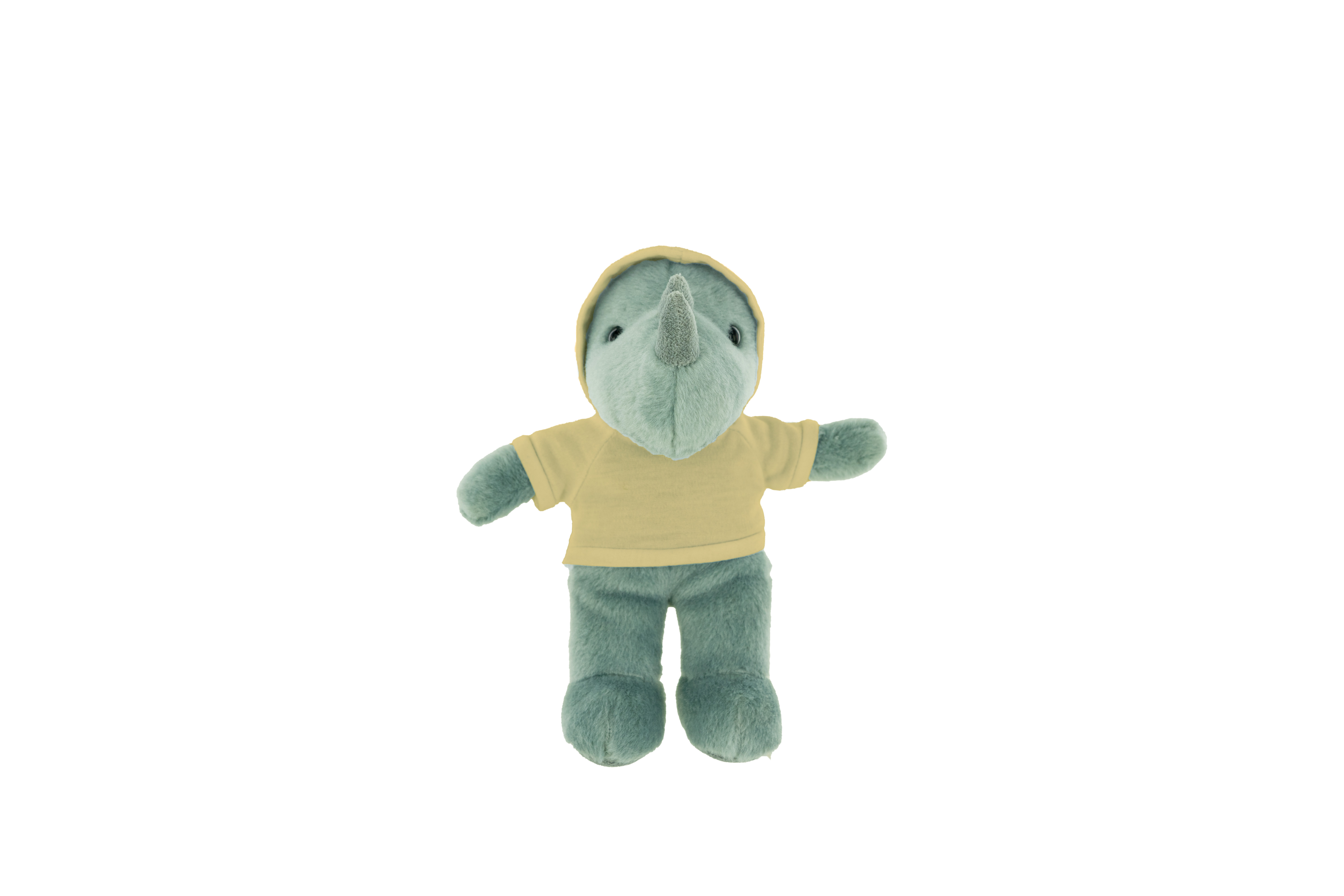 Plush Rhino with Hoodie 12