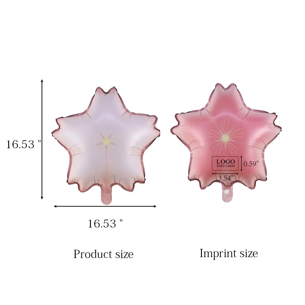 Pink Cherry Blossom Mylar Balloon 5