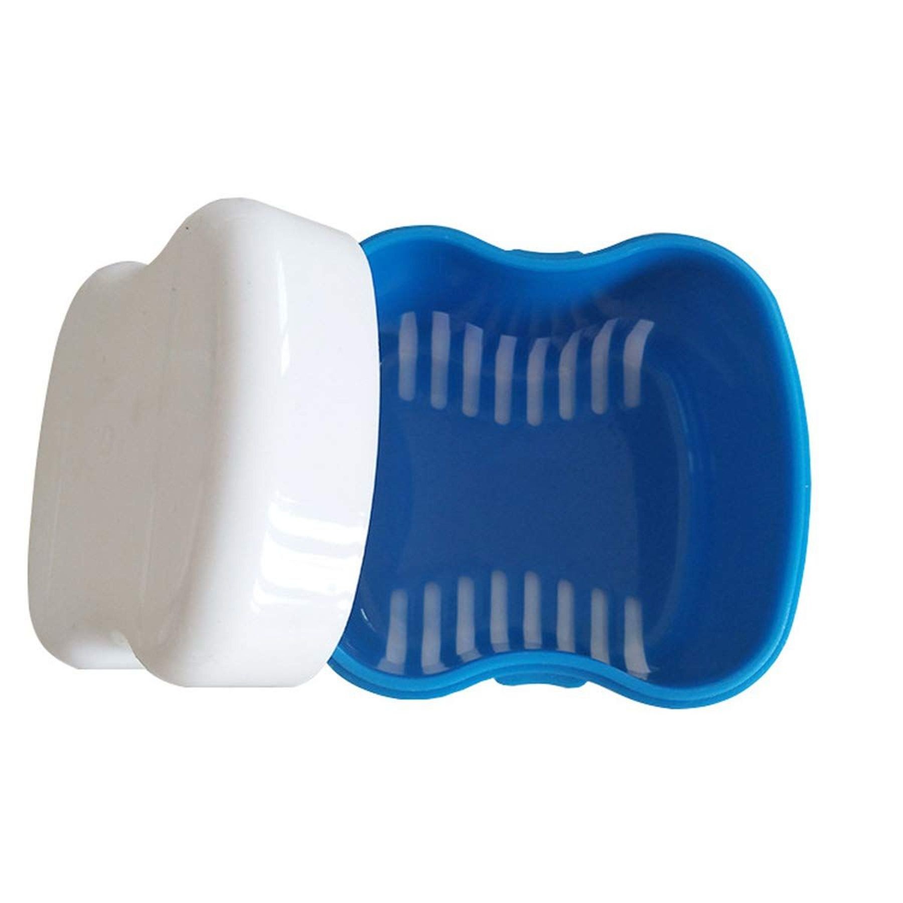 Denture Bath Case With Basket Retainer Soaking Box 15