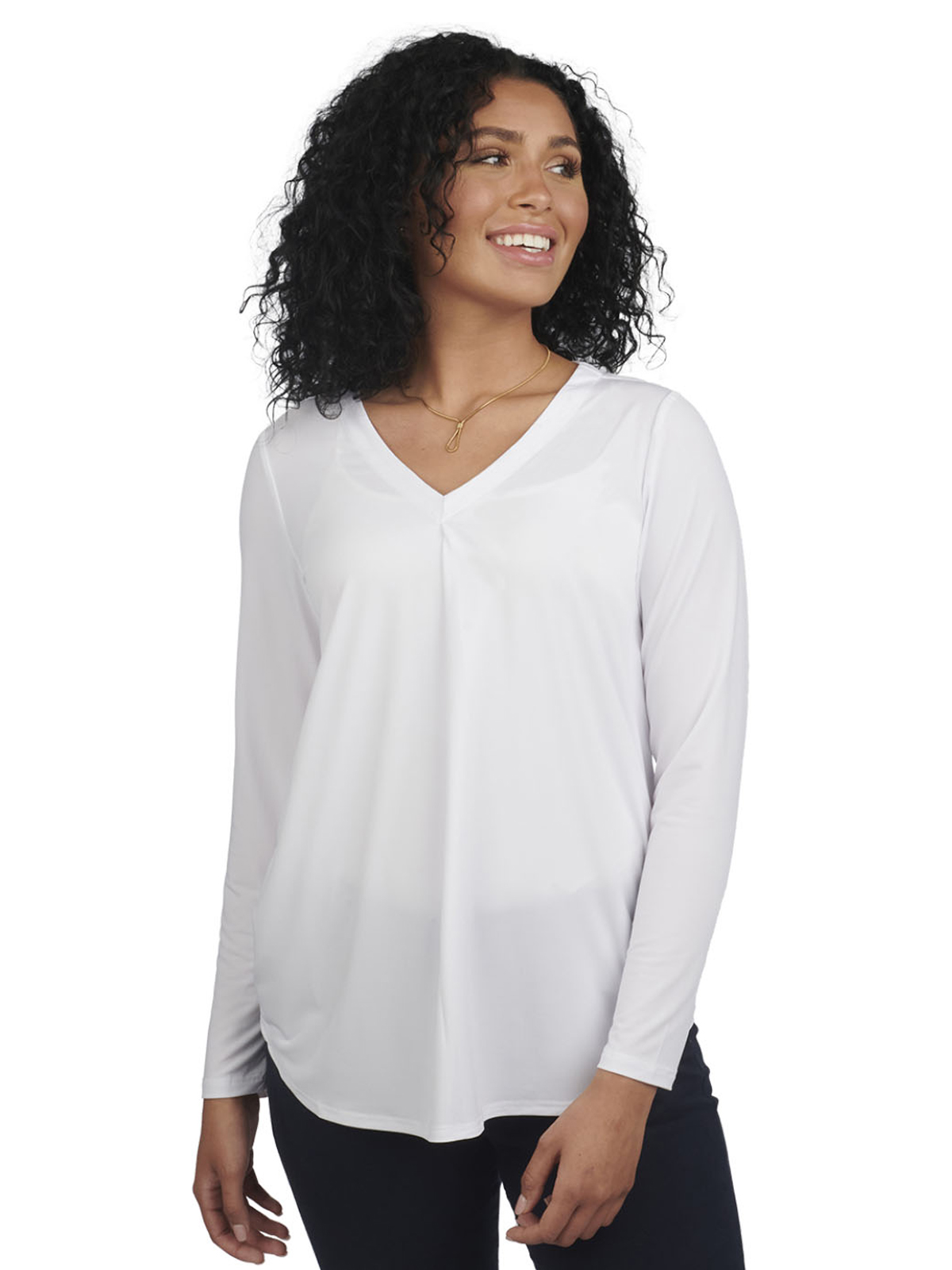 Edwards Garment - Women's Pocketless Soft Pleated Blouse 6