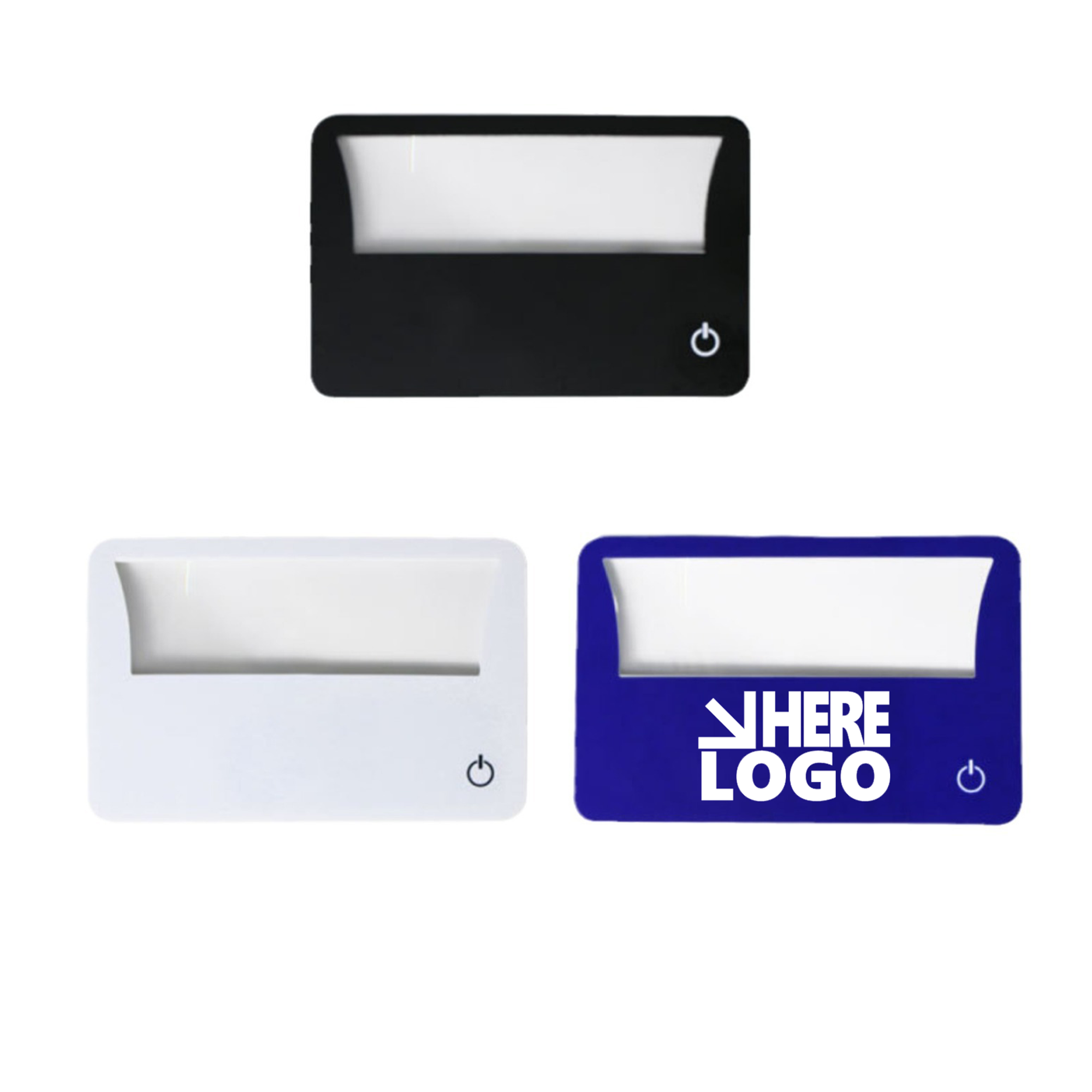 3x Credit Card Lighted Magnifiers 2