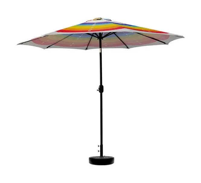 Custom Market Umbrella 8.58Ft Diameter 5