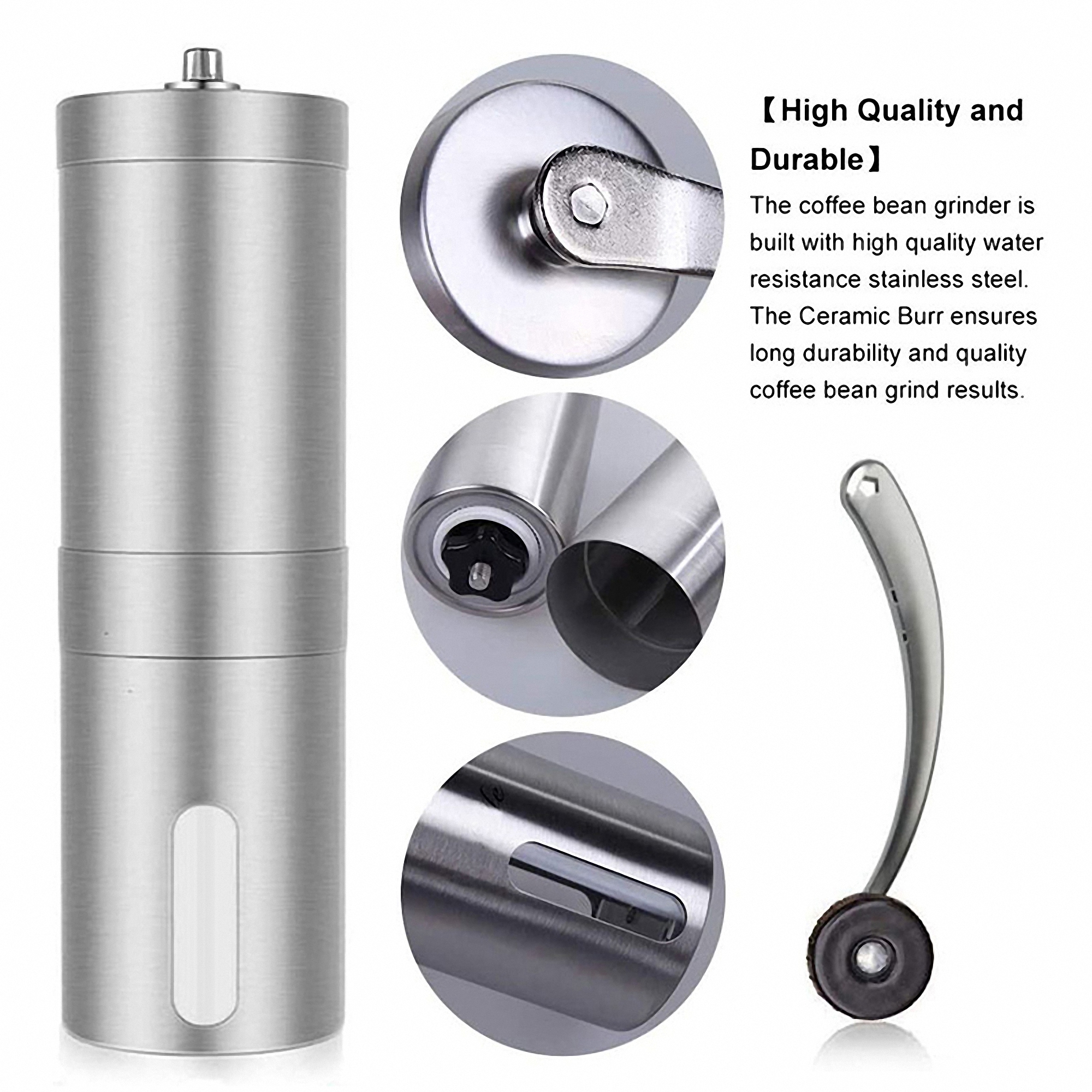 Portable Manual Coffee Grinder for Freshly Ground Coffee 5