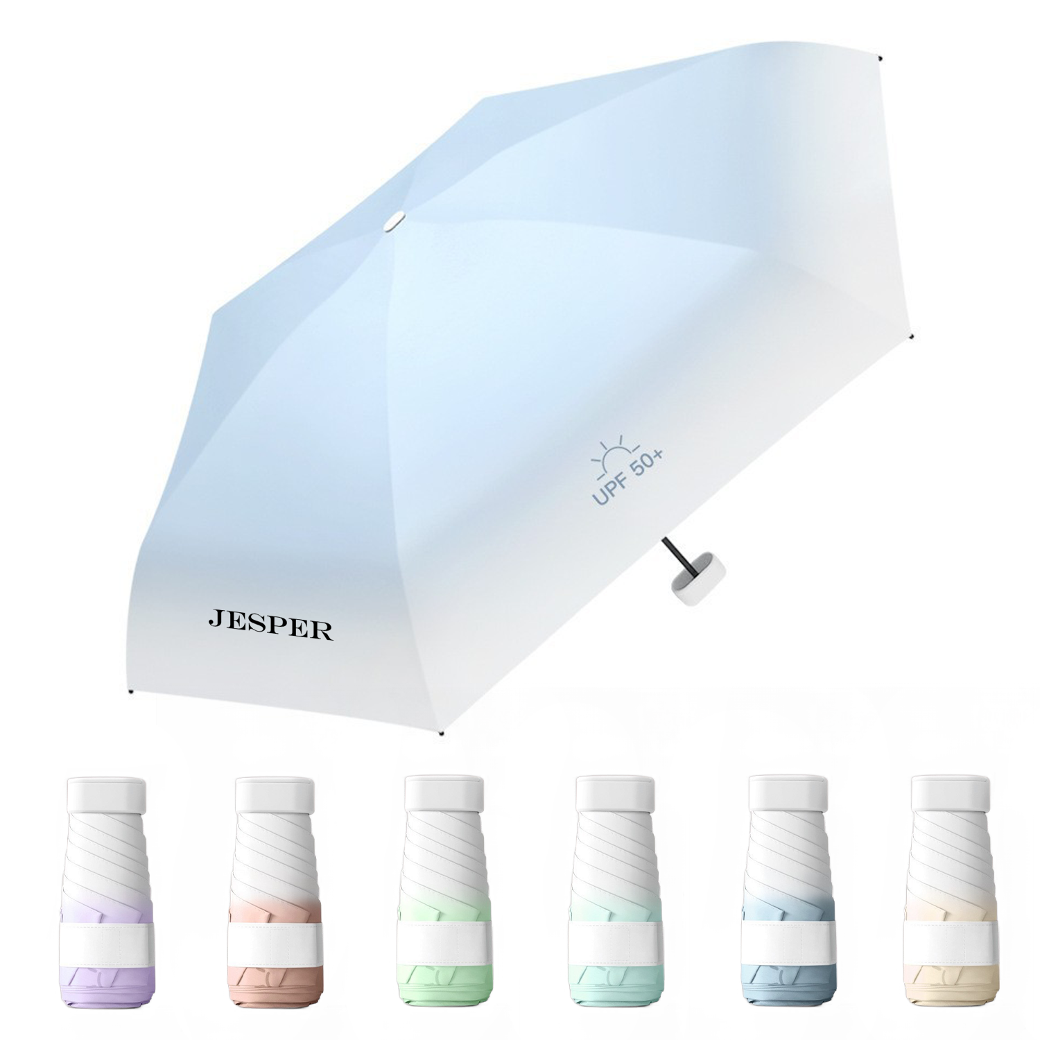 Mini UV Protection Gradient Travel Umbrella 2