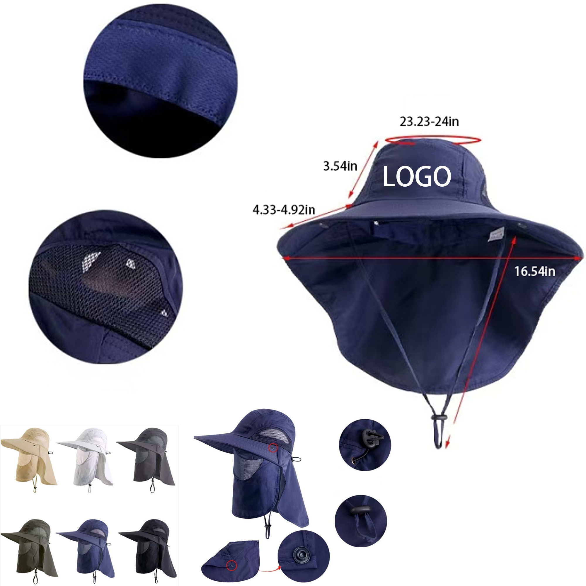 Jungle Breathable Shade Cap 1