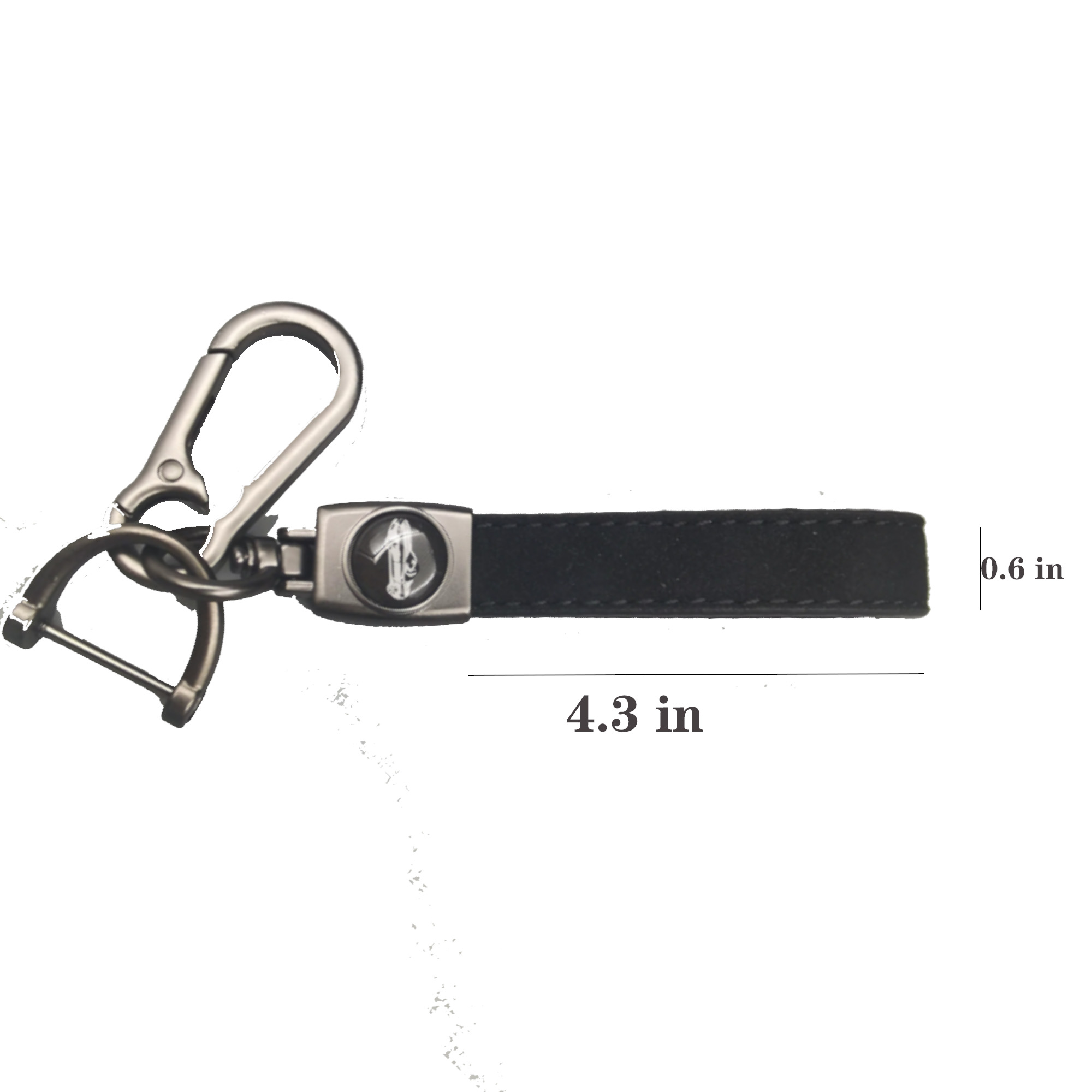 Suede Car Keychain 3