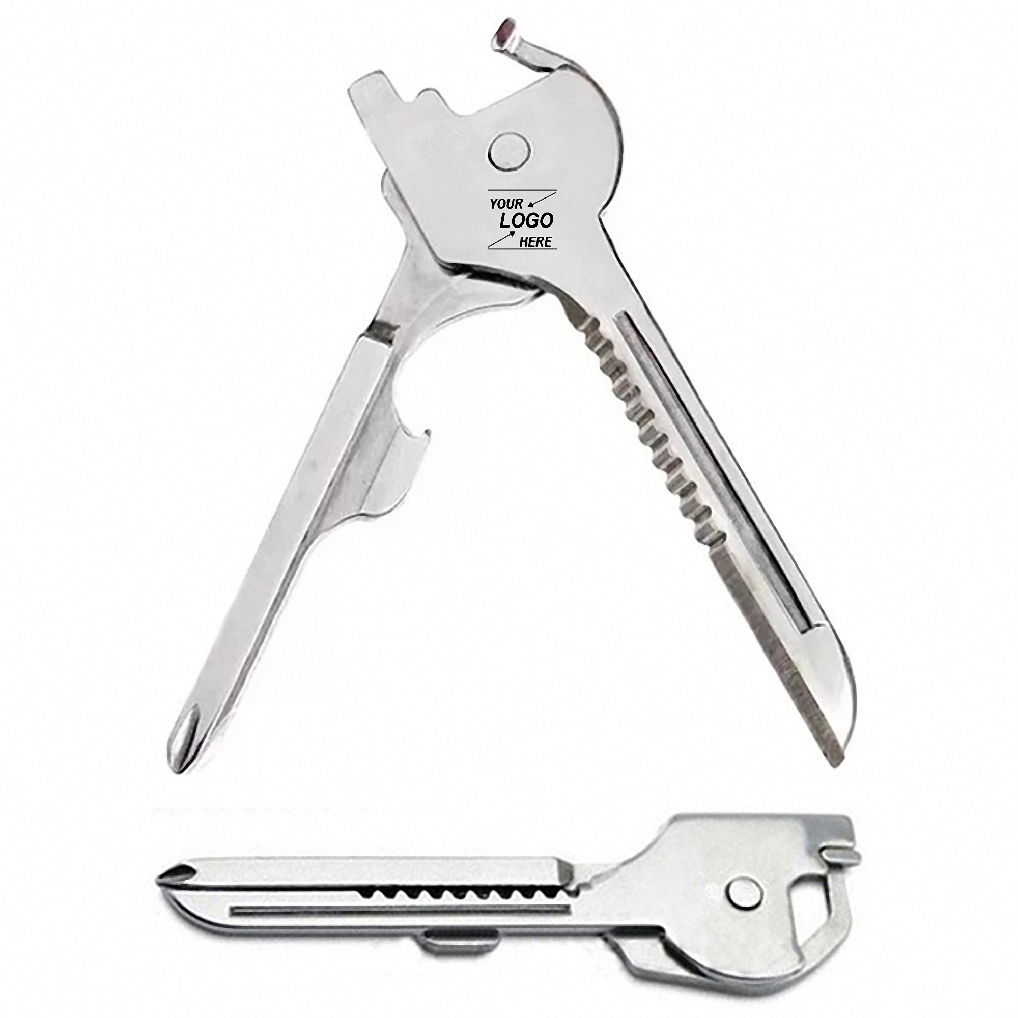 5-in-1 Stainless Steel Keychain Multi-Tool 3