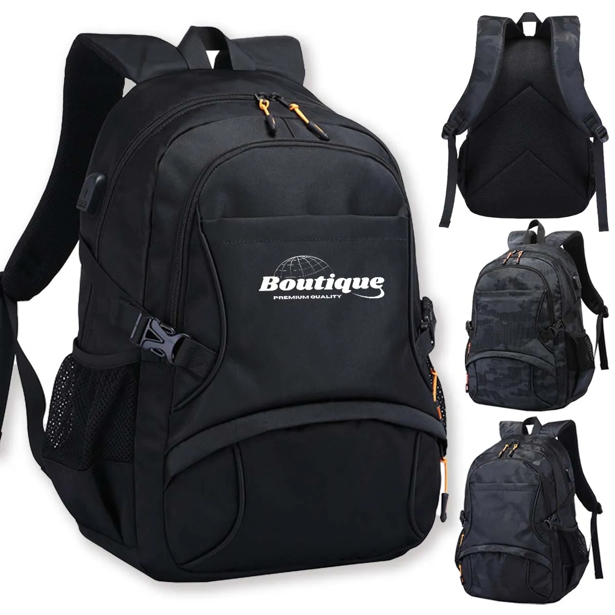 15.6 Inch Large Capacity Laptop Backpack w/ USB Port 1