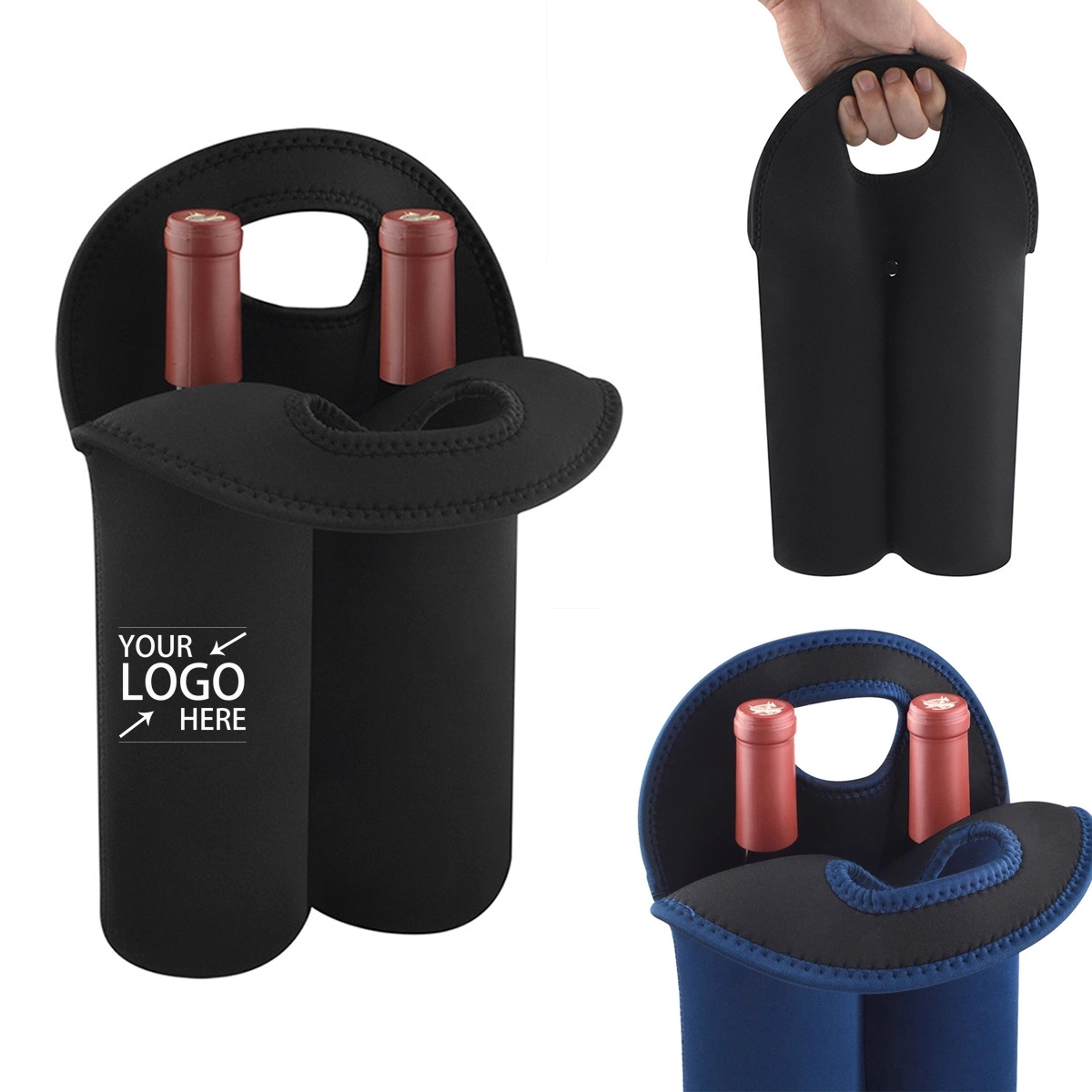 Insulated Wine Carrier Tote Bag 2