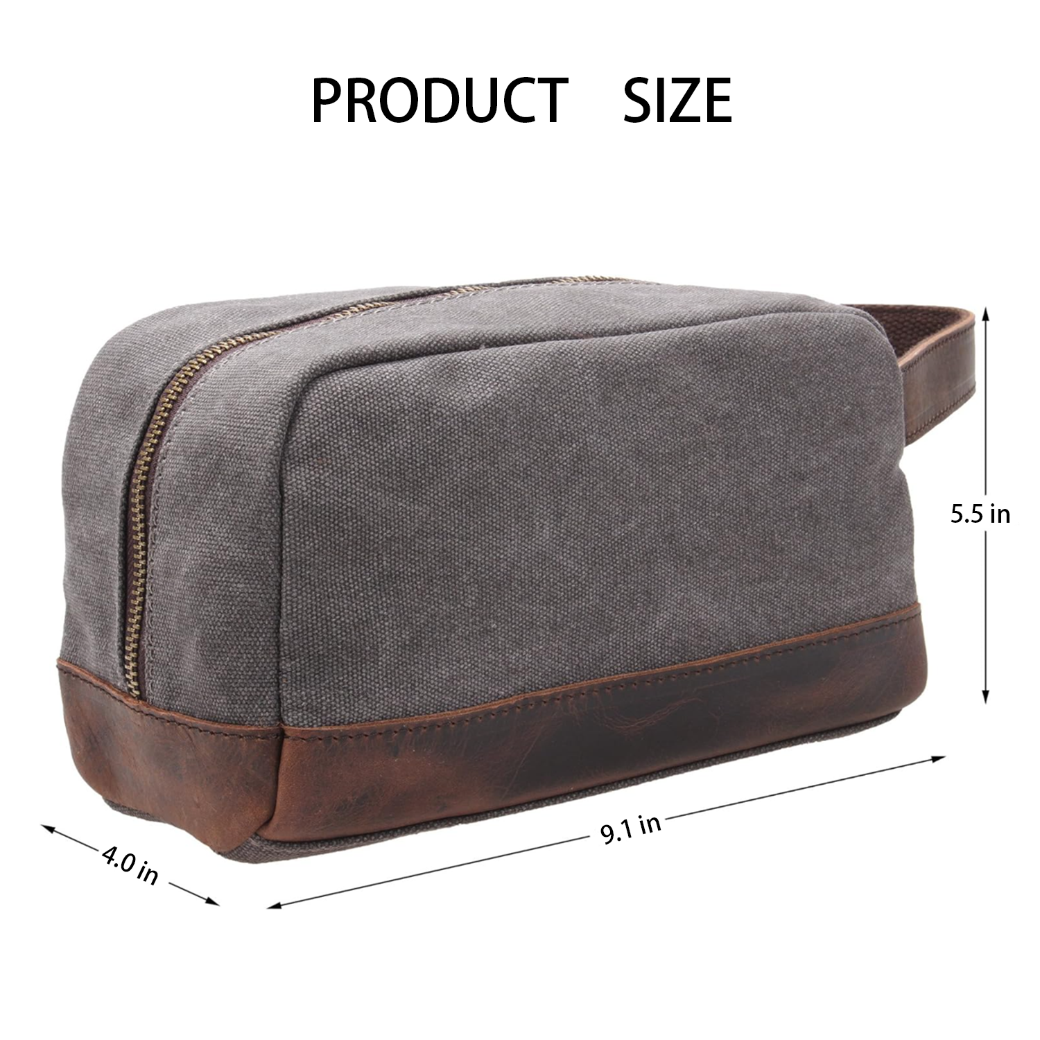 Canvas Travel Dopp Kit 4