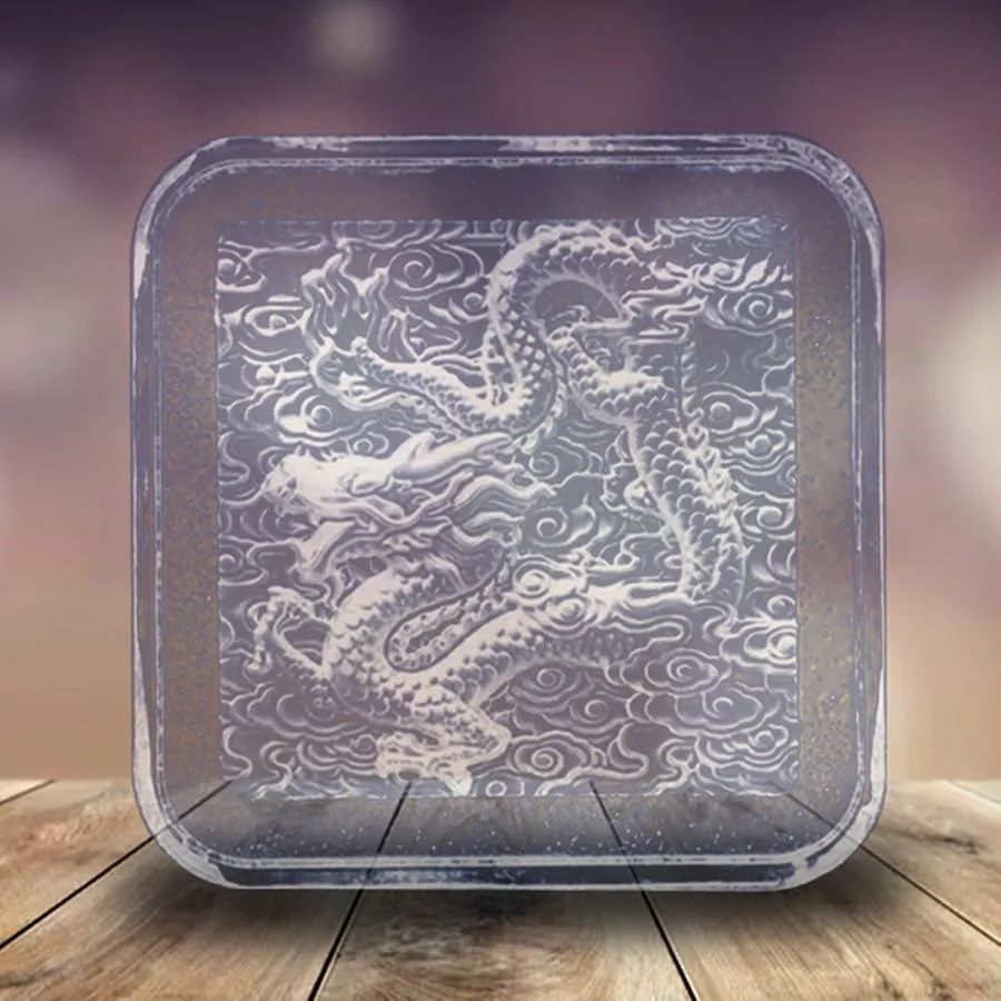 Customized Crystal Carving Coaster 2