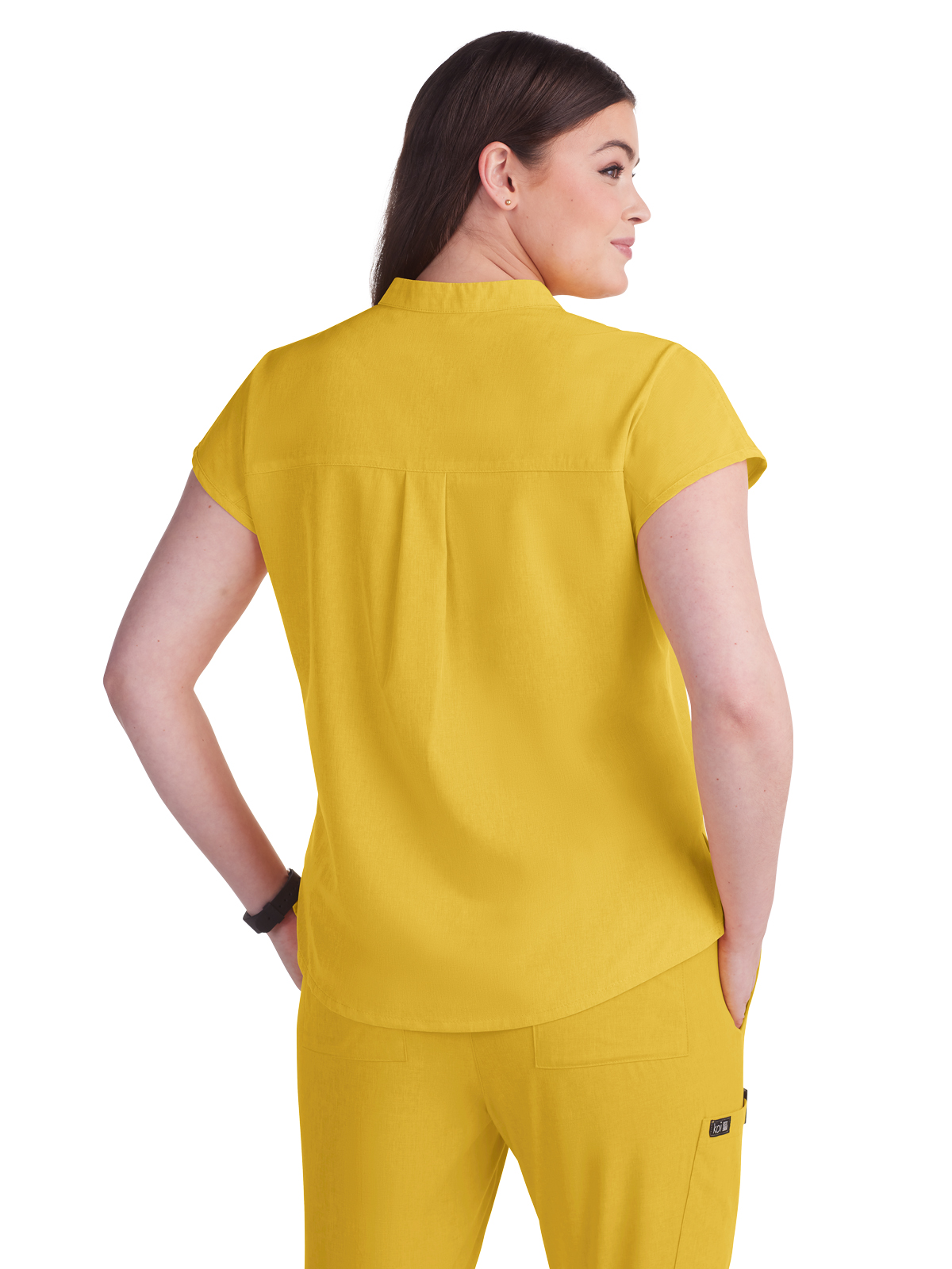 koi - Basics - Women's One-Pocket Stretch Tuck-In Ari Top 21