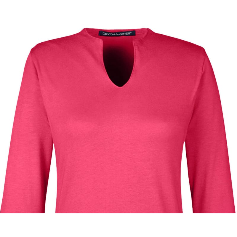 Devon & Jones Ladies' Perfect Fit™ Tailored Open Neckline Top 5