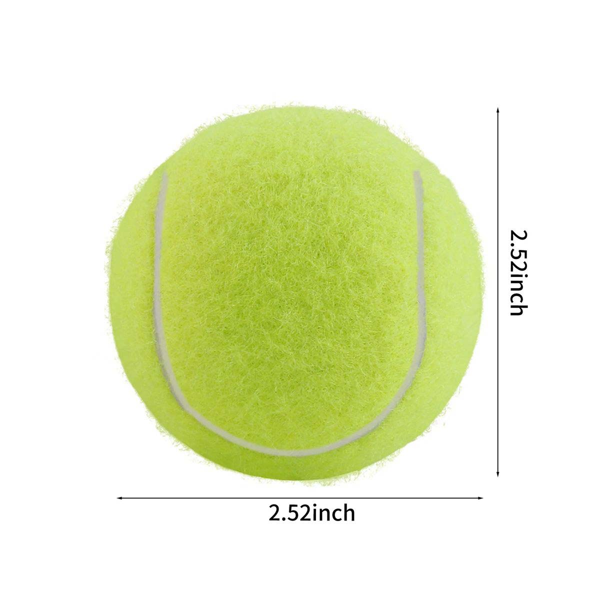 2.5 Inch Rubber Dog Ball for Training and Fetch 4